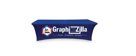 GraphicsZilla's stretch table covers will help to elevate your brand.